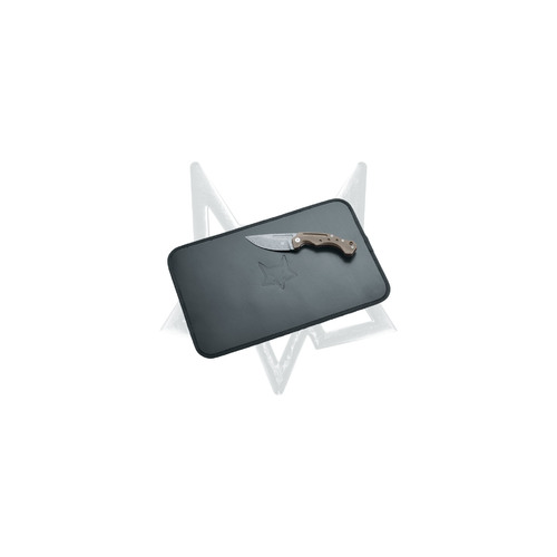 Fox Non-Slip Leather Display Mat Pad W Fox Logo - Black 38 X 25 Cm #fox-Fx-Matb