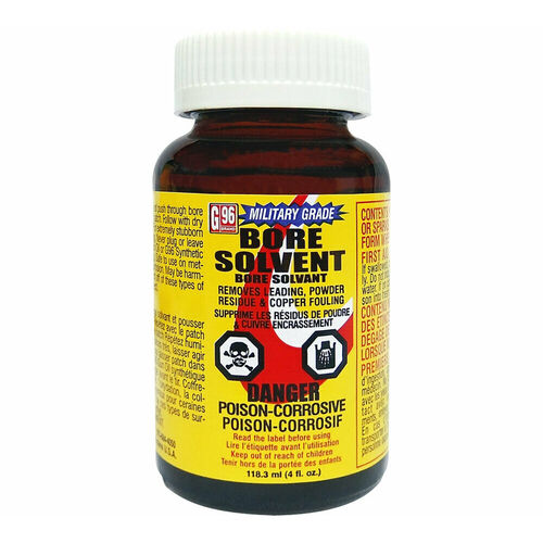 G96 Gun Cleaning Firearms Bore Solvent Military Corrosion Resistance Oxidation - 4oz #g96-1108