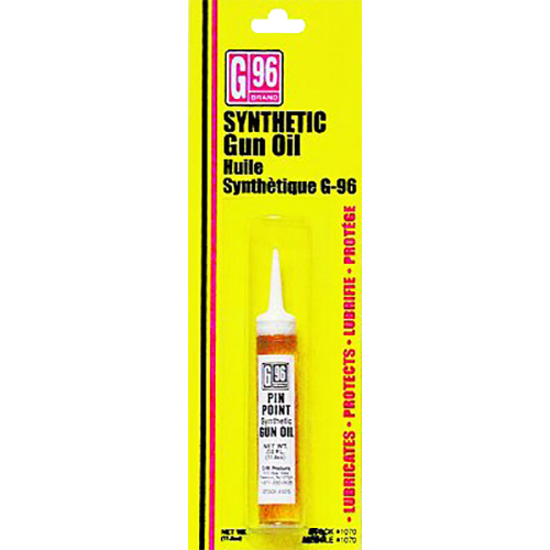 G96 Synthetic Clp Gun Cleaning Oil Pin Point Oiler Safe For Use On Polymers - 0.50 Oz Squeeze Tube #g96-1070