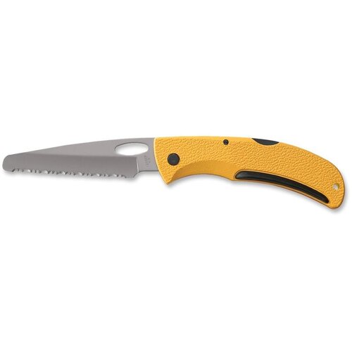Gerber E-z Out Rescue Knife - Yellow Full Serration Blunt Tip #gr9718