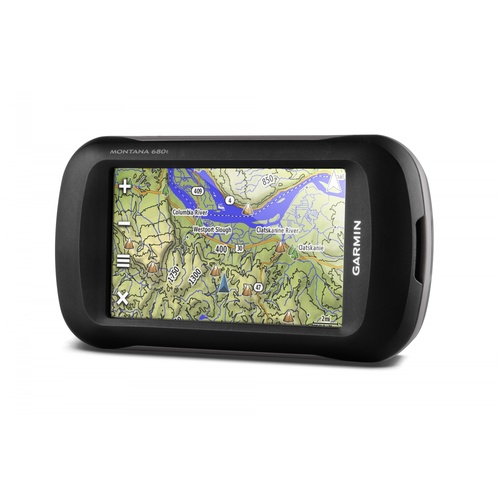 Garmin Montana 680T Gps Topo Oz/nz With Worldwide Basemap And 8 Mp Camera