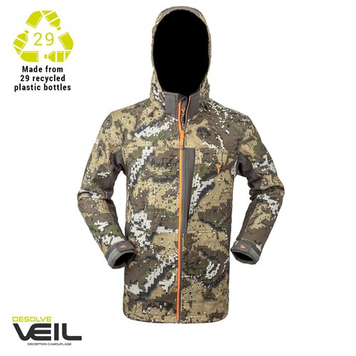 Hunters Element Legacy Jacket Highly Breathable Wind/water-resistan - Desolve Veil #He07784 [Size L]