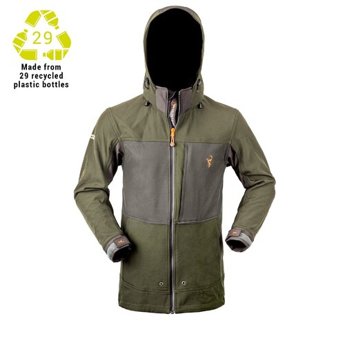 Hunters Element Legacy Jacket Highly Breathable Wind/water-resistant - Forest Green/grey #he07820 [5xl]