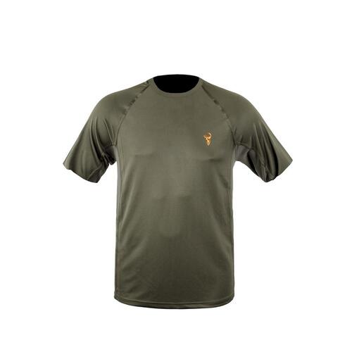 Hunters Element Crux Tee Forest Green [L]