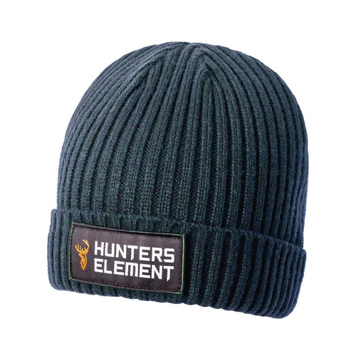 Hunters Element Rivet Beanie Warm Cap - Navy #Rivet Navy