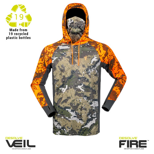 Hunters Element Vantage Hoodie - Desolve Fire/veil #vantage Df [size Xl]