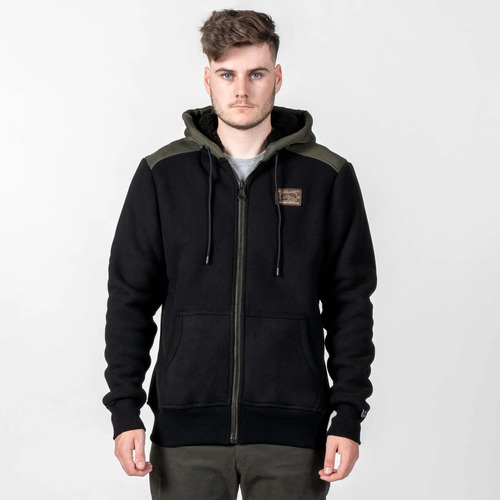 Hunters Element Retro Hoodie V2 - Black #Retro Blk [Size L]