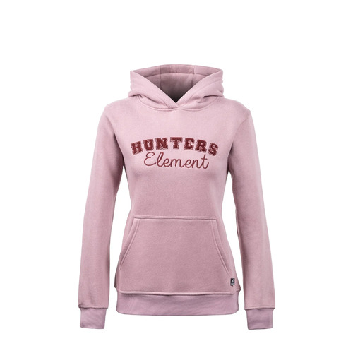 Hunters Element Collegiate Hoodie Women's Premium Quality And Super Warm  - Mauve #he123753 [6]
