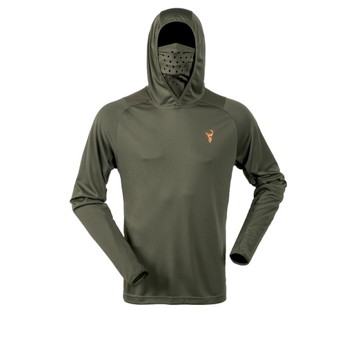 Hunter Element Eclipse Vantage Hoodie V2 - Forest Green #forest Green [size L]