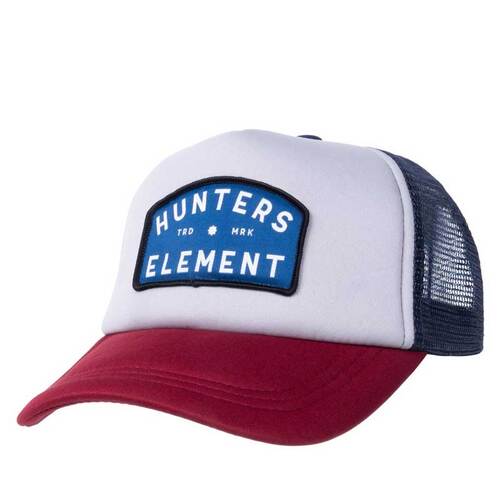 Hunters Element 5 Panel Snapback Trucker Cap - Curved Peak Rbw #9420030055435