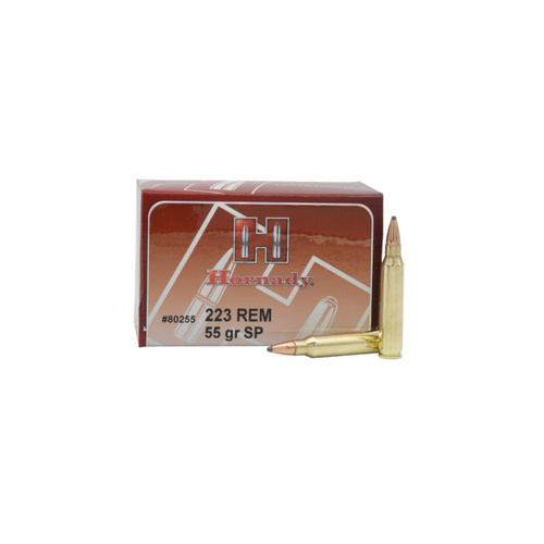 Hornady Custom 80255 .223 Rem Ammo 55 Grain Sp 50 Rounds