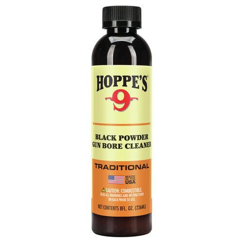 Hoppe's 9 Black Powder Solvent & Patch Lubricant 8Oz