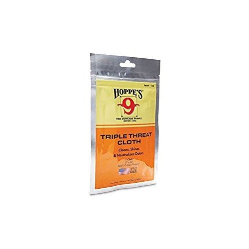 Hoppe's 9 11X14" Triple Threat Cotton Cleaning Cloth #1130