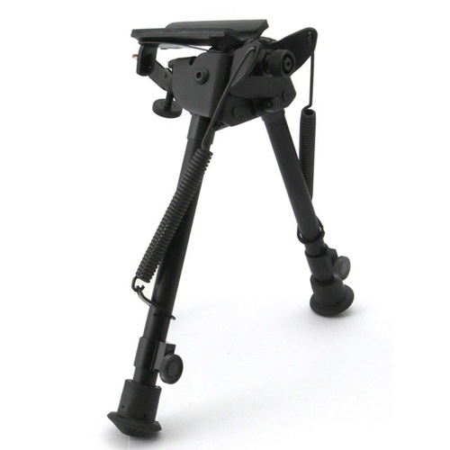 Harris Hunting Shooting Gun Rest Bipod Swivel Self Level Great High Quality Durable - 9-13" Black #H-sl2