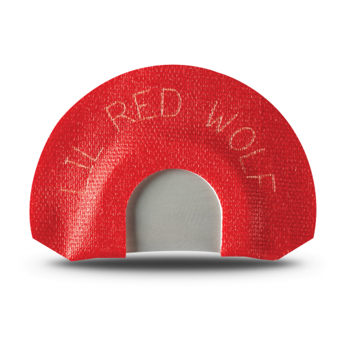 Hunters Specialities Li'l Red Wolf Howler Diaphragm Call - Red #hs-js-wh-1