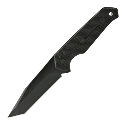 Kershaw Tanto Tone Tactical Fixed Blade Knife - Black Stainless Steel  8.25 Inches Overall #ks3431X