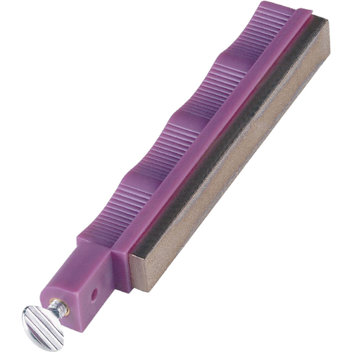 Lansky Coarse Diamond Surface Sharpening Hone Stainless Steel - Purple Ergonomic Plastic Housing #lldhcr