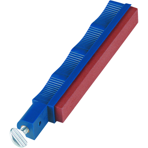 Lansky Fine Alumina Oxide Sharpening Hone Plastic Housing - Blue Ergonomic Plastic Housing #Ls0600