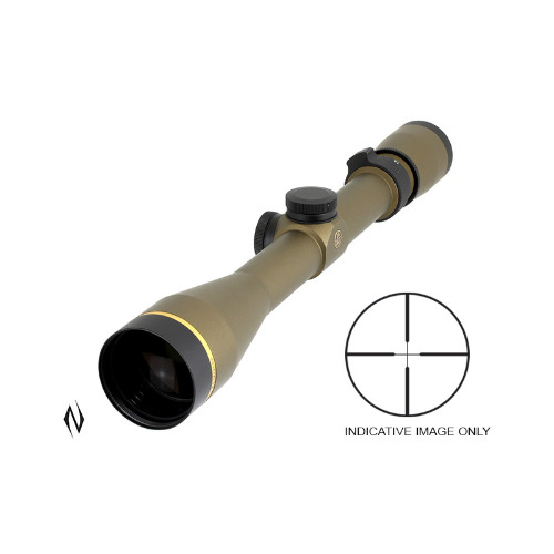 Leupold Vx-3hd Custom 4.5-14x40mm Cds-zl - Cerakote Burnt Bronze Duplex Riflescope #Le180619bbk