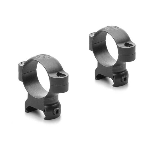 Leupold Lrw 1 Inch Cross Slot Rings High Matte - Steel #Le120975