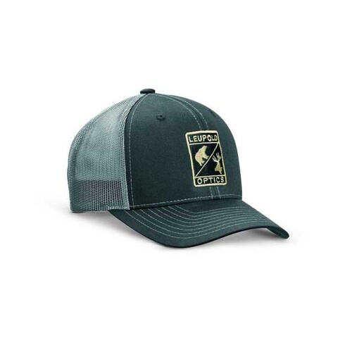 Leupold L Optic Trucker Cap Black Charcoal  - Os #Le170580