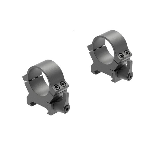 Leupold Qrw2 1 In Weaver Style Riflescope Mounting Rings - Matte Black #le174068