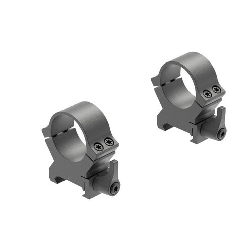 Leupold Qrw2 1 In Quick Release Scope Rings - High Steel Black Matte #Le174071