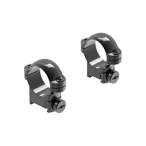 Leupold Ringmount Sako 1in Solid Steel Black High Quality - Medium Gloss #Le49945