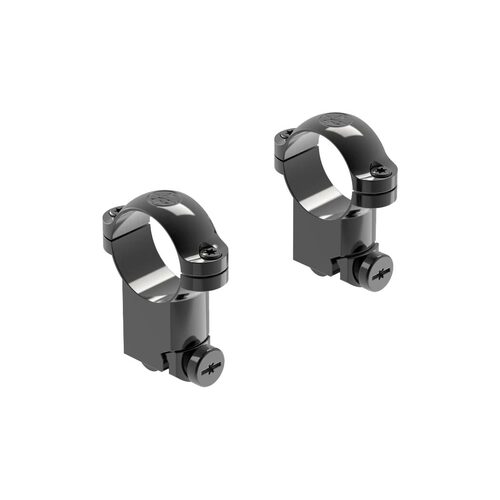 Leupold Ringmount Ruger M77 1in High Quality Steel Black - Super High Gloss #Le49954