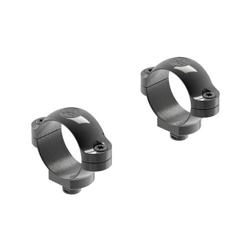 Leupold Quick Release 1 Inch Low Rings Solid Steel - Black Gloss #Le49970