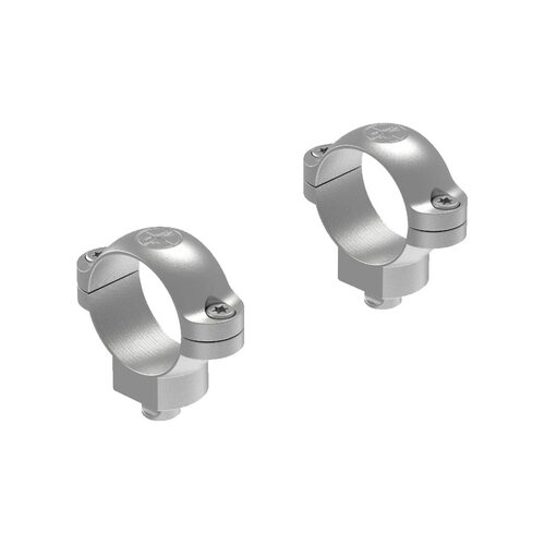 Leupold Quick Release 1in Rings High Quality Steel - Medium Silver #Le49975