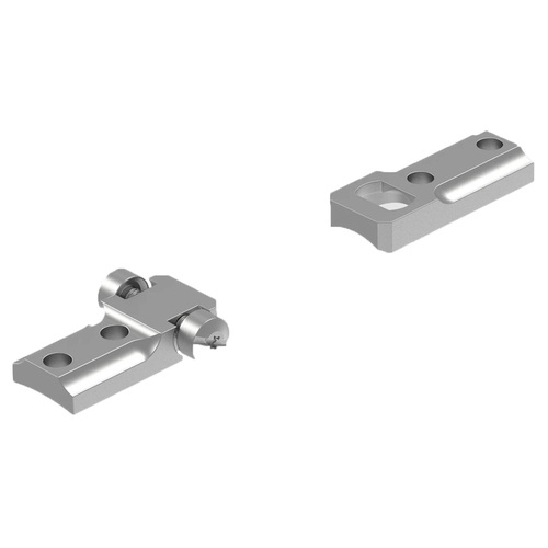 Leupold 2 Pieces Bases Steel Standard Remington 700 Rvf - Silver #Le50019