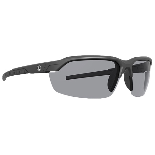 Leupold Sunglasses Tracer Shadow Grey Inc Yellow W Clear Lenses - Matte Black #Le179089