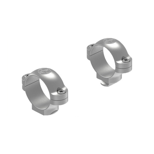 Leupold Std 1 Inch Rings Low Silver - Steel #Le49899