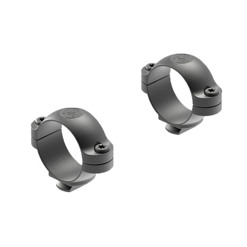 Leupold Rugged Dual Dovetail 1 Inch Rings Super Low Steel - Matte #Le60629