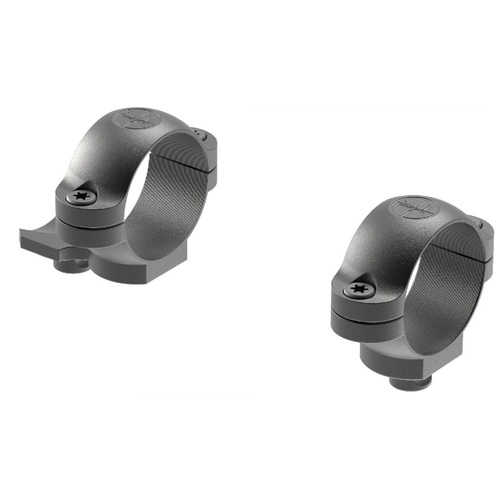Leupold Rugged Quick Release Low Extension Rings Steel - Matte Black #Le60955