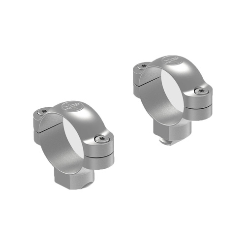 Leupold Dependable Steel Standard 30mm Rings High - Silver #le52495