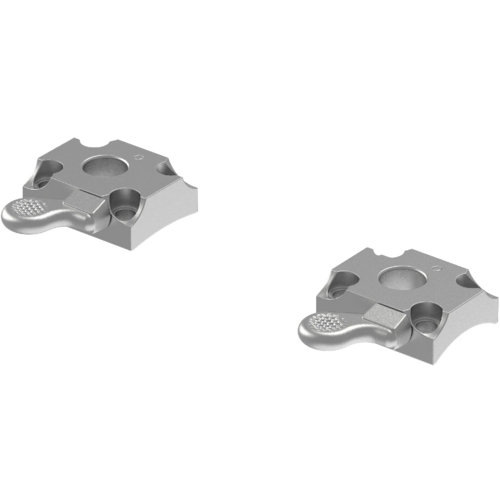 Leupold Rugged Quick Release 2 Piece Bases X-bolt Steel - Silver #Le66085