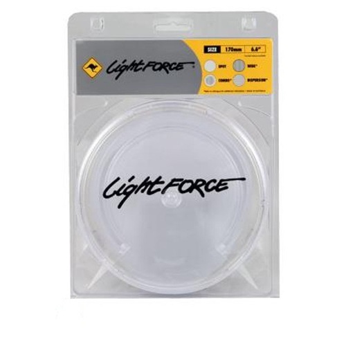 Lightforce Striker Lens Halogen Hid Standard Filter Durable Polycarbonate Driving Light - 170mm Clear #Cl170
