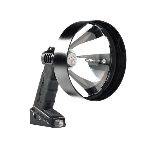 Lightforce Halogen Handheld Light Lamp 170mm Enforcer Series Spotlight - Curly Cord #ef170cc