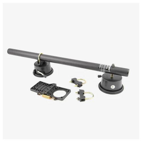 Lightforce Twin Suction Bar Roof Base Combo Mounting Kit Spotlight Hunting Light - Black #rcsbc