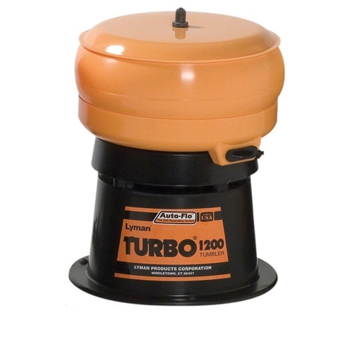 Lyman Reloading Tool Self Separating Turbo Tumbler Case Cleaning - 1200 Auto Flow #Ly-1200af