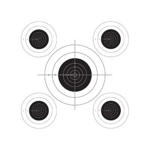 Lyman Shooting Accessories Auto Advance Rimfire Calibres Target Roll Bullseye 27 Targets - 50' Target Roll Black #Ly-btr