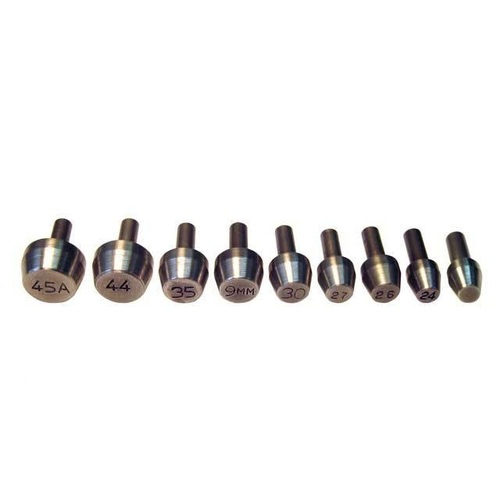 Lyman Perfect Most Popular Case Trimmer Pilot Set Durable -  .22 .24 .27 .28/7mm .30 9mm .35 (.38/.357) .44 .45a Caliber Steel #Ly-ctps