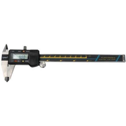 Lyman Electronic Digital Caliper Stainless Direct Digital Readout - Black Accurate To 0.1 Mm #ly-edc
