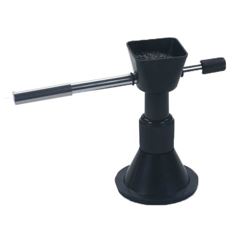 Lyman Reloading Equipment Ezee Flow Universal Accessory Powder Trickler Plastic Adjustable Base - Black #Ly-ezpt