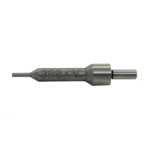 Lyman Ezee Hand Case Trimmer Pilot Specific Metallic Trimming Accessories - .300 Aac Blackout Calibre Sliver #ly-eztp300aac