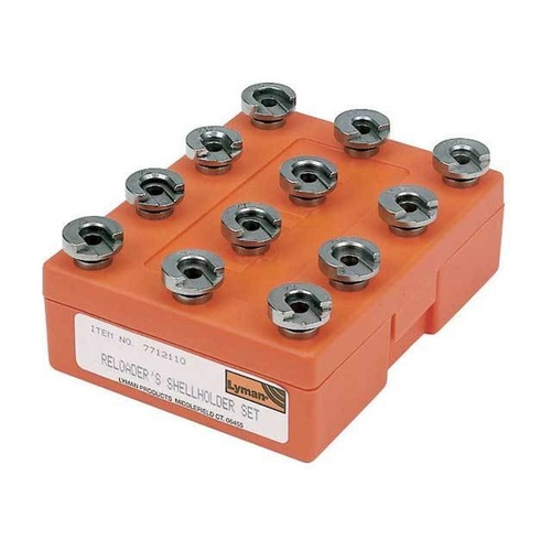 Lyman Reloading Tool Pistol Rifle Shell Holder Sets Fit The Most Popular Calibres - 12 Pack #Ly-shs