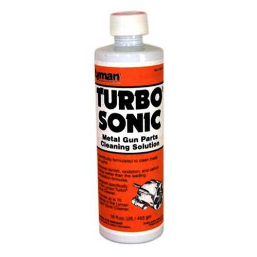 Lyman Turbo Sonic Gun Parts Cleaning Solution For Superior Firearms Lubrication And Protection - 16 Oz High Quality #Ly-tsgpcs