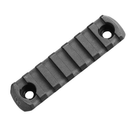 Magpul M-lok Polymer Rail Section 7 Slots Magpul Beveled Ends - Black #mag591-blk